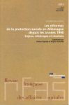 Les réformes de la protection sociale en Allemagne depuis les années 1990 : enjeux, arbitrages et résultats. (Dossier)