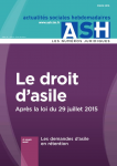 Le droit d'asile après la loi du 29 juillet 2015